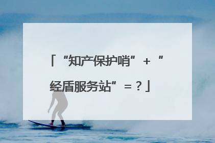 “知产保护哨”+“经盾服务站”=？