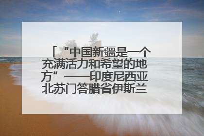 “中国新疆是一个充满活力和希望的地方”——印度尼西亚北苏门答腊省伊斯兰教代表团参访新疆