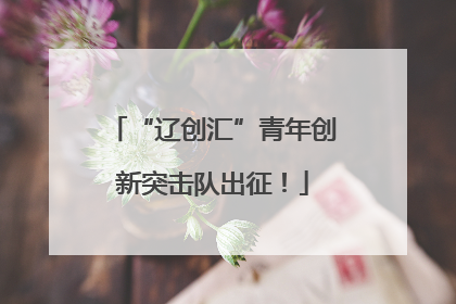 “辽创汇”青年创新突击队出征！
