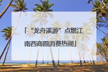 “龙舟溪游”点燃江南西商圈消费热潮