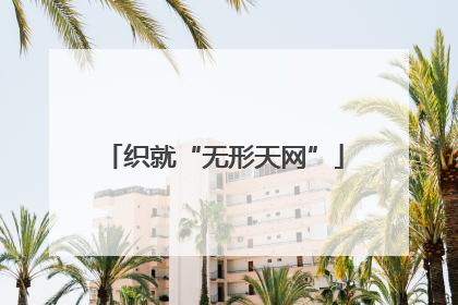 织就“无形天网”