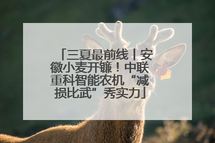 三夏最前线丨安徽小麦开镰！中联重科智能农机“减损比武”秀实力