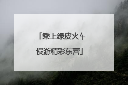 乘上绿皮火车 慢游精彩东营