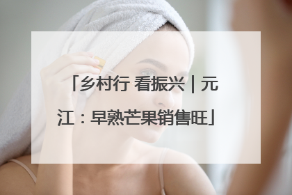 乡村行 看振兴｜元江：早熟芒果销售旺