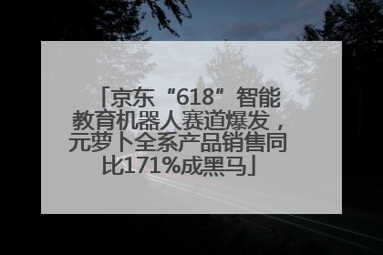 京东“618”智能教育机器人赛道爆发，元萝卜全系产品销售同比171%成黑马