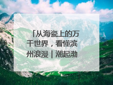 从海瓷上的万千世界，看懂滨州浪漫｜潮起渤海・网聚黄蓝