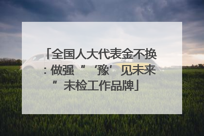 全国人大代表金不换：做强“‘豫’见未来”未检工作品牌