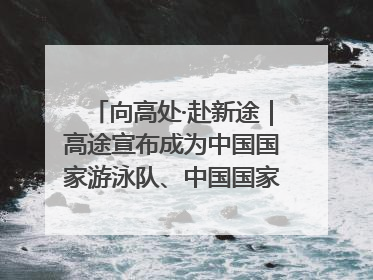 向高处·赴新途｜高途宣布成为中国国家游泳队、中国国家花样游泳队官方学习合作伙伴