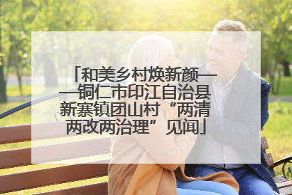和美乡村焕新颜——铜仁市印江自治县新寨镇团山村“两清两改两治理”见闻