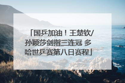 国乒加油！王楚钦/孙颖莎剑指三连冠 多哈世乒赛第八日赛程