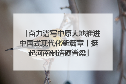 奋力谱写中原大地推进中国式现代化新篇章丨挺起河南制造硬脊梁