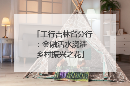 工行吉林省分行：金融活水浇灌 乡村振兴之花