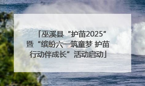 巫溪县“护苗2025”暨“缤纷六一筑童梦 护苗行动伴成长”活动启动