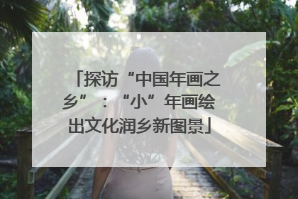 探访“中国年画之乡”：“小”年画绘出文化润乡新图景