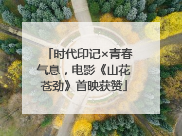 时代印记×青春气息，电影《山花苍劲》首映获赞