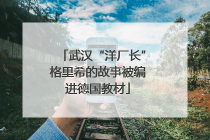 武汉“洋厂长”格里希的故事被编进德国教材