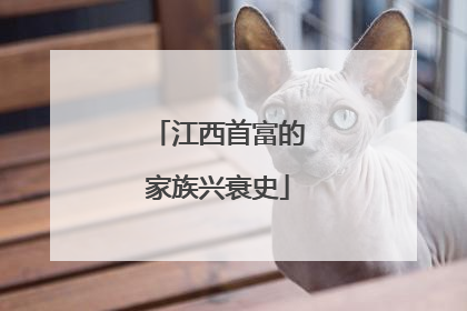 江西首富的家族兴衰史