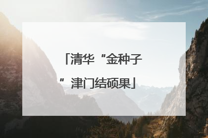 清华“金种子”津门结硕果