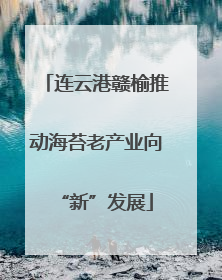 连云港赣榆推动海苔老产业向“新”发展