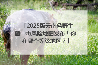 2025版云南省野生菌中毒风险地图发布！你在哪个等级地区？